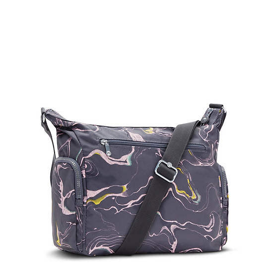 Bolsos Cruzados Kipling Gabbie Printed Grises | MX 1160IL